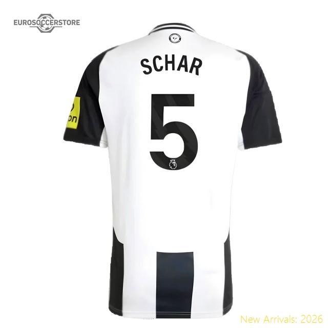 Premium 2024-2025 Newcastle Home Shirt (schar 5) - Affordable