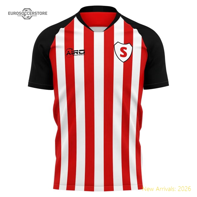 2025-2026 Sunderland Home Concept Football Shirt (your Name)