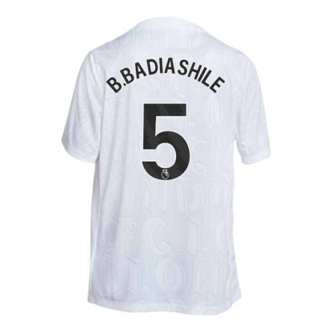 Chelsea Chelsea Academy Pro Pre Match Football Top White B Badiash...