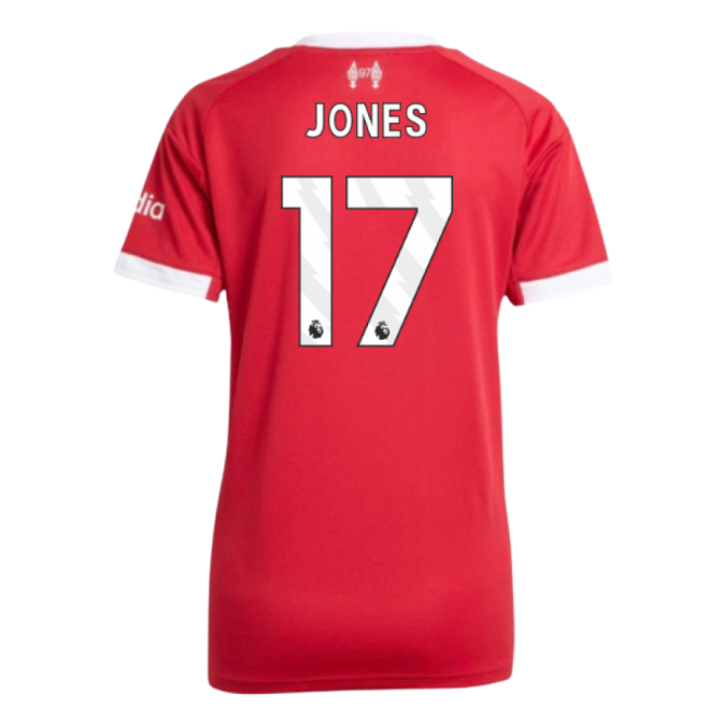 Liverpool Home Football Shirt 2025-20 - Jones 17 L M Women S