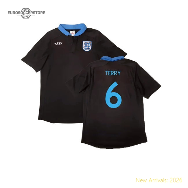 Authentic England 2024-2025 Official Away Shirt Classic