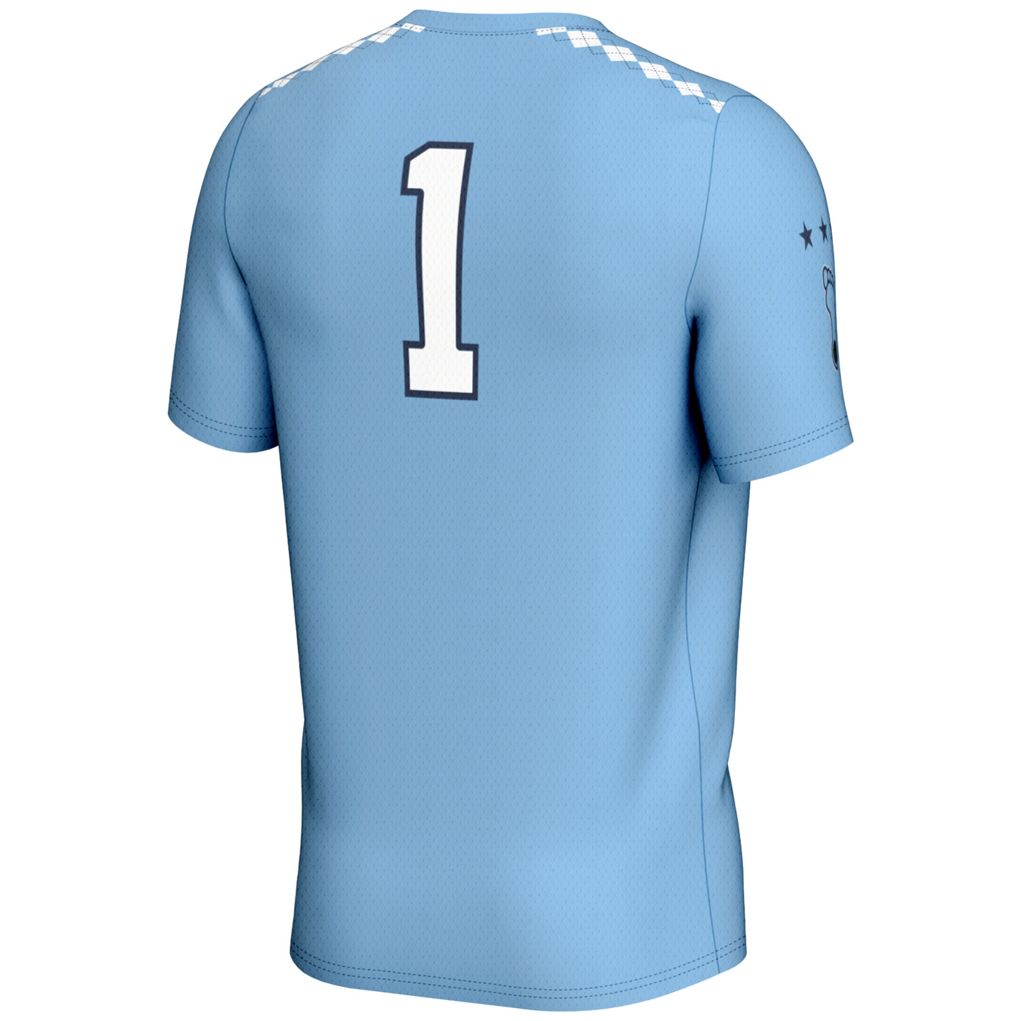 [NJP] North Carolina Tar Heels GameDay Greats Unisex Lightweight Women's Lacrosse Jersey - Carolina Blue