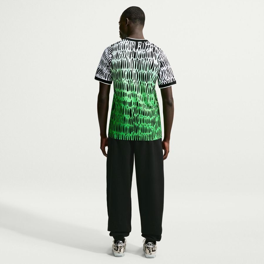 [KK] Nigeria X2 Dri FIT Academy Pro Pre Match Green/White/Black Training Uniform T