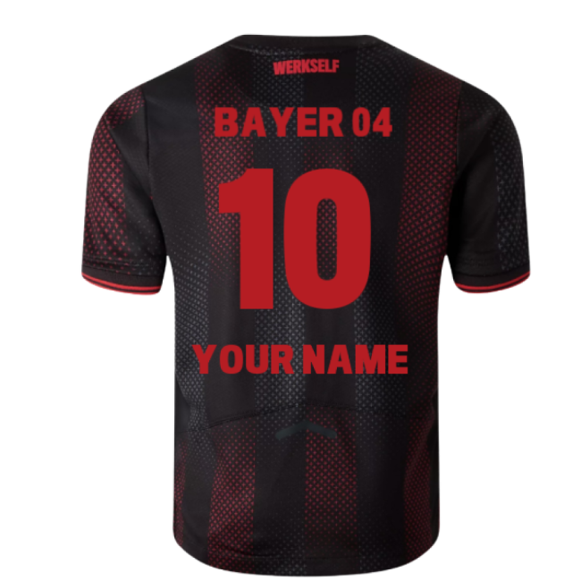 Popular 2025-2026 Bayer Leverkusen Home Shirt (Kids) (Your Name)