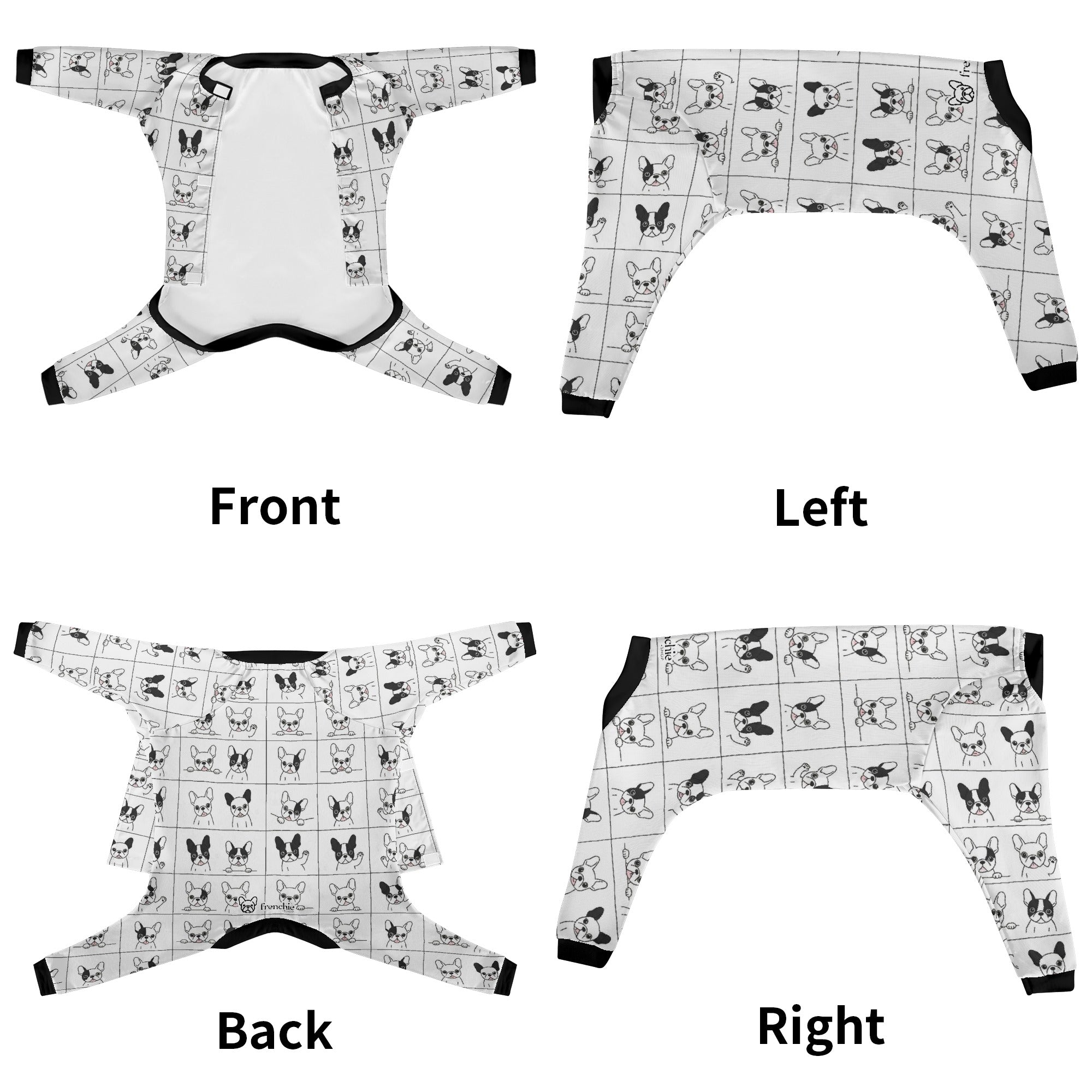 Everyday Jax - Frenchie Pajamas – Ultra-soft, Cozy, & Adorably Stylis...