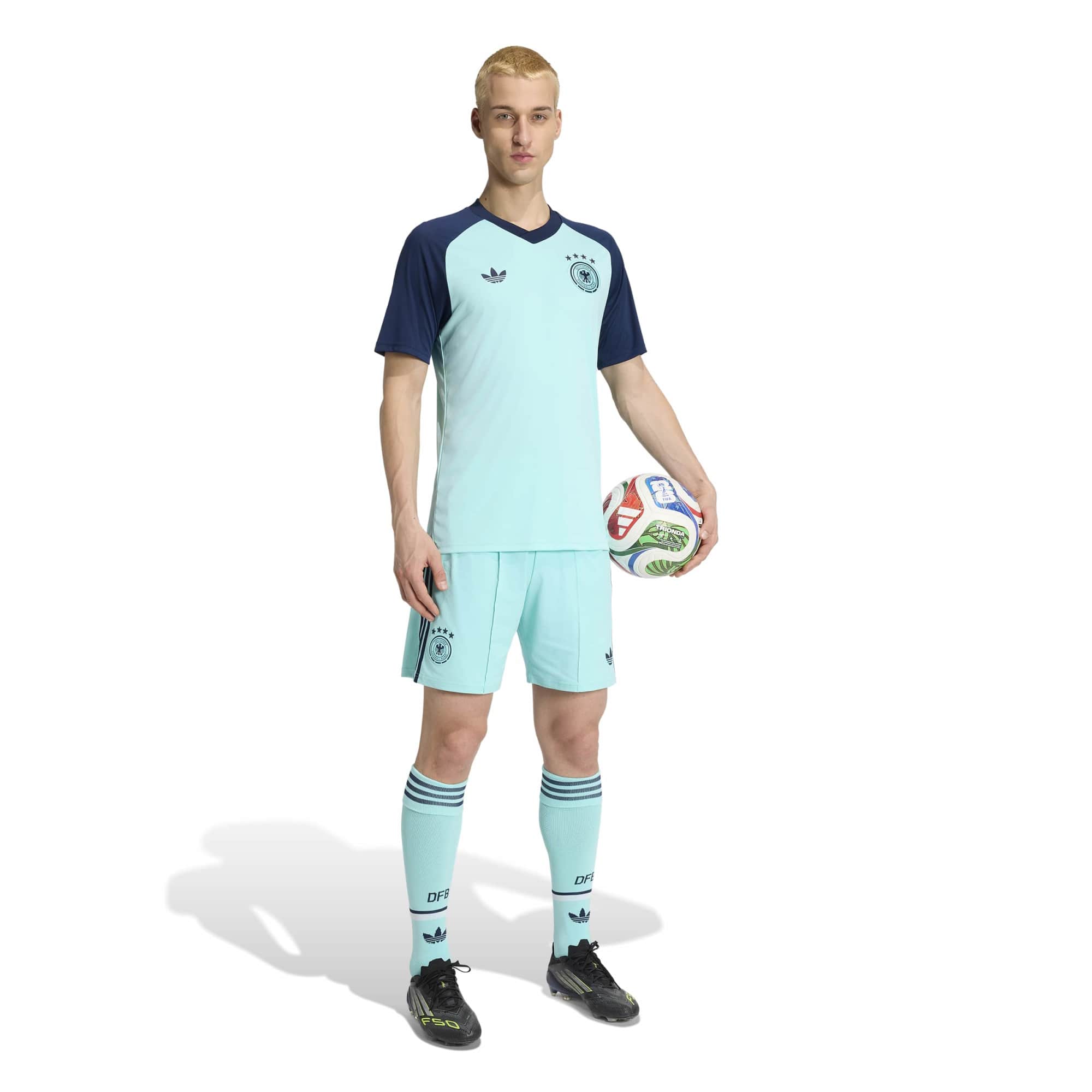 [LK] Germany National Team 2026 Pre-Match Jersey Top - Turquoise