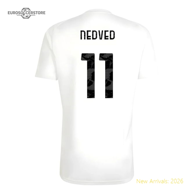 Juventus Nedved Official Training Jersey Serie A Tim Kappa Kombat