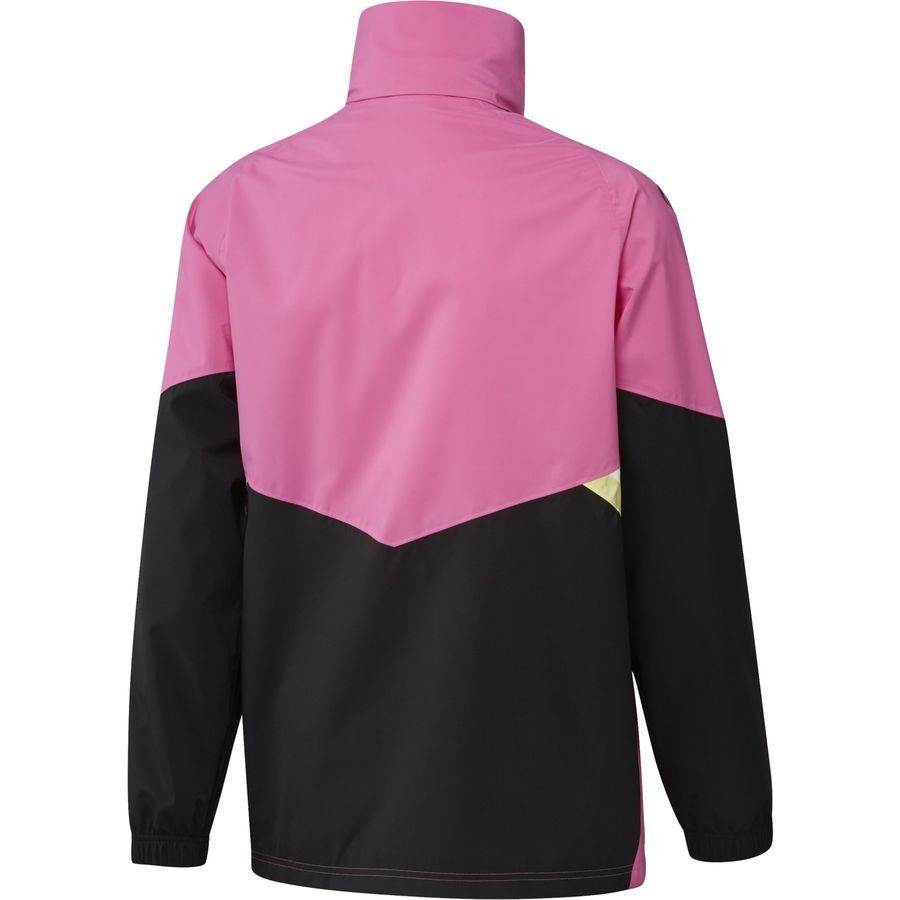 Juventus Rain Travel Jacket Condivo 22 Pink/jet Black/yellow