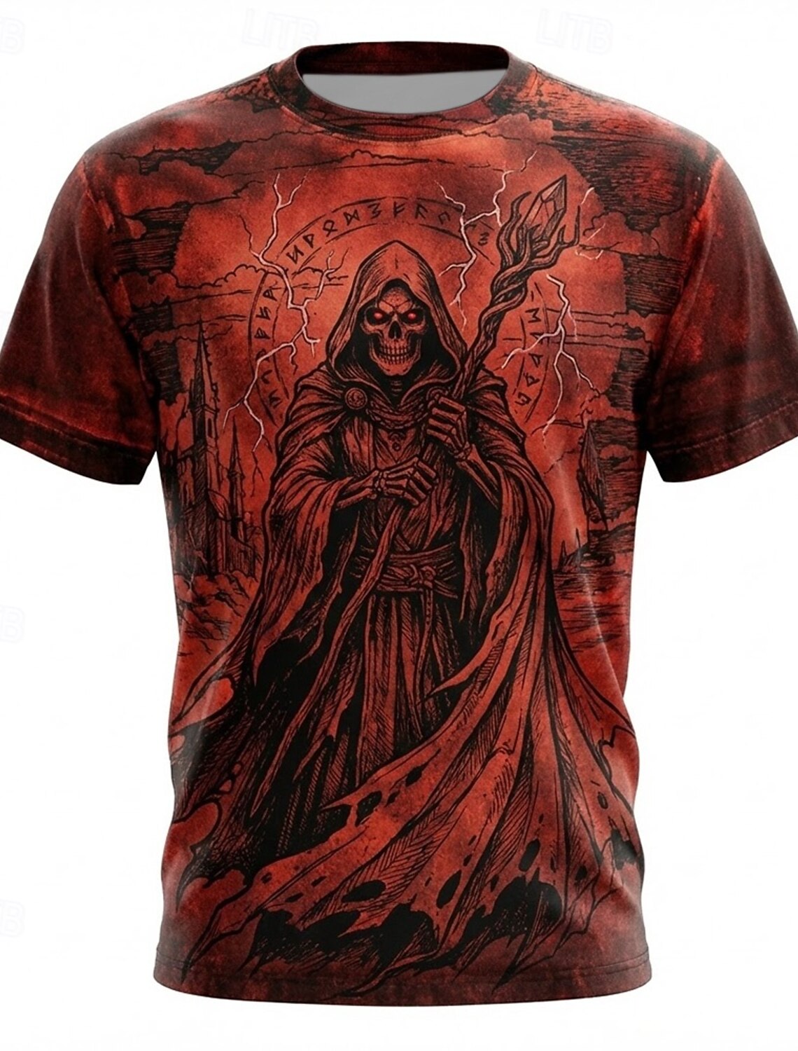 Howling Wolf Full Moon Forest 3D Graphic T Shirt Mens Purple Blue Tie Dye Nature Wildlife Short Sleeve Tee Clothing Apparel S M L XL XXL XXXL