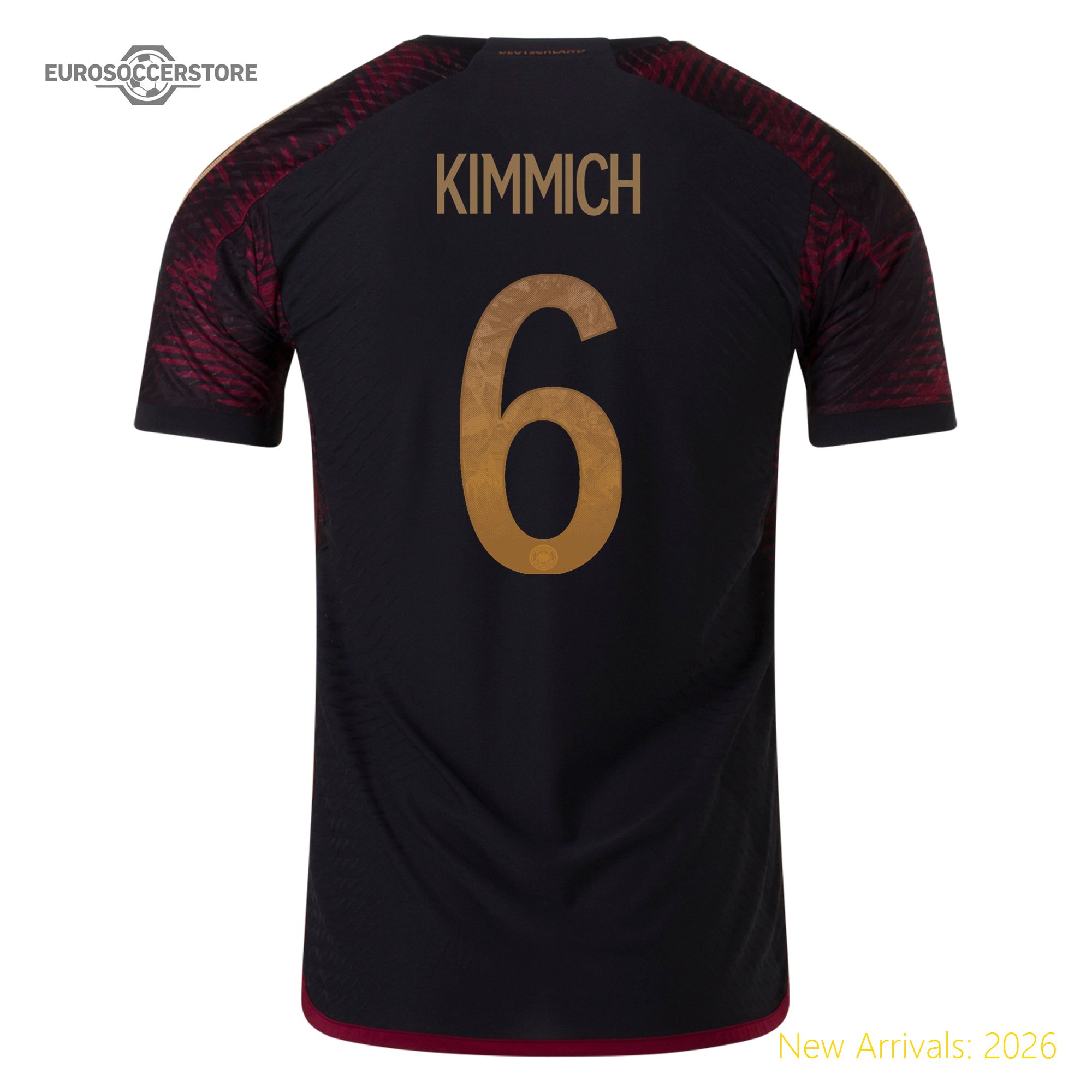 Sleek Design Fashionable Men Ger Team Elite Away Jersey 2022