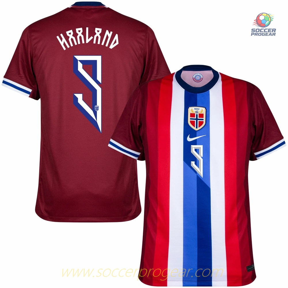 Norway Home Football Team Jersey 2024/25 Collection Haaland