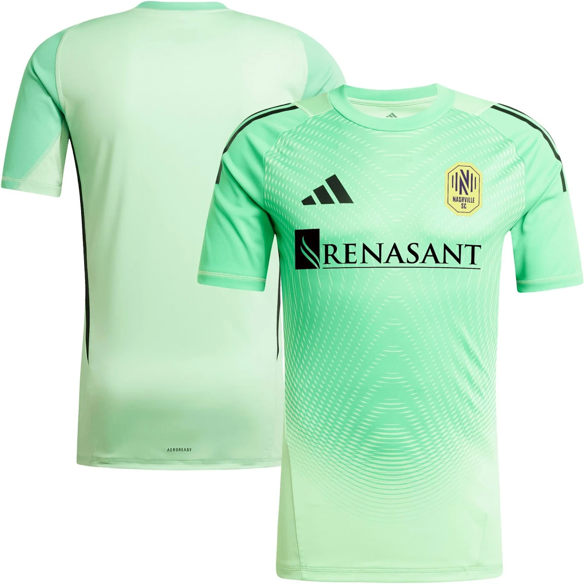 [SJH] Youth Nashville SC 2025 Goalkeeper Jersey - Green