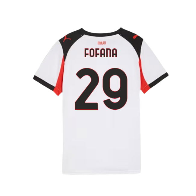 2025-2026 AC Milan Away Shirt (Kids) (Fofana 29)