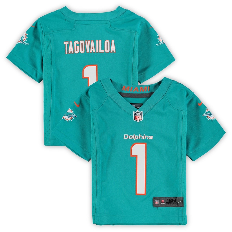 None Tua Tagovailoa Record-Breaker MIA Dolphins Durable Jersey