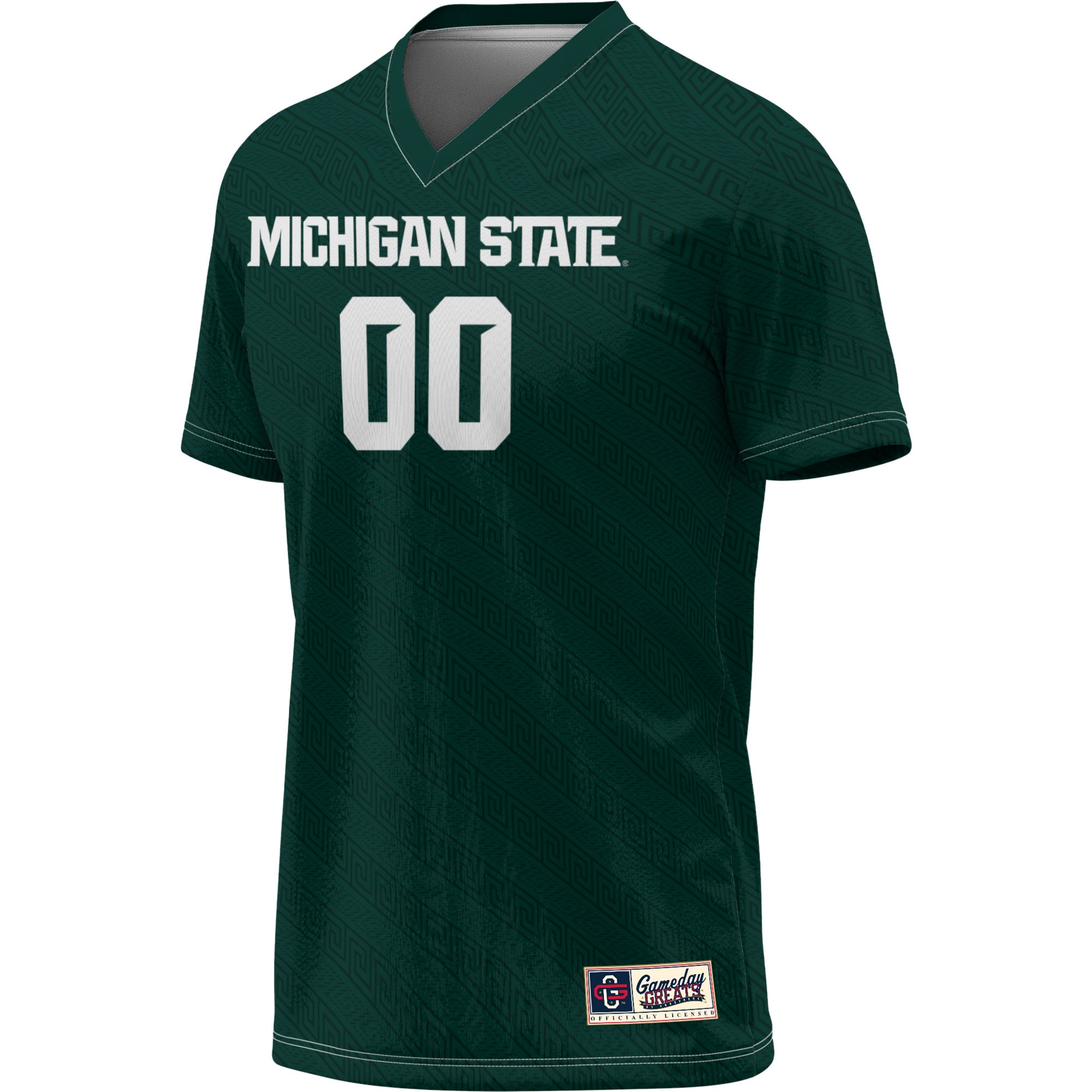 [LK] Michigan State Spartans GameDay Greats Unisex NIL Pick-A-Player Lightweight Women's Soccer Jersey - Green