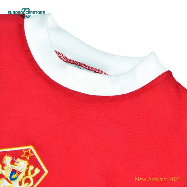Czechoslovakia 1960s Kids Retro Football Shirt