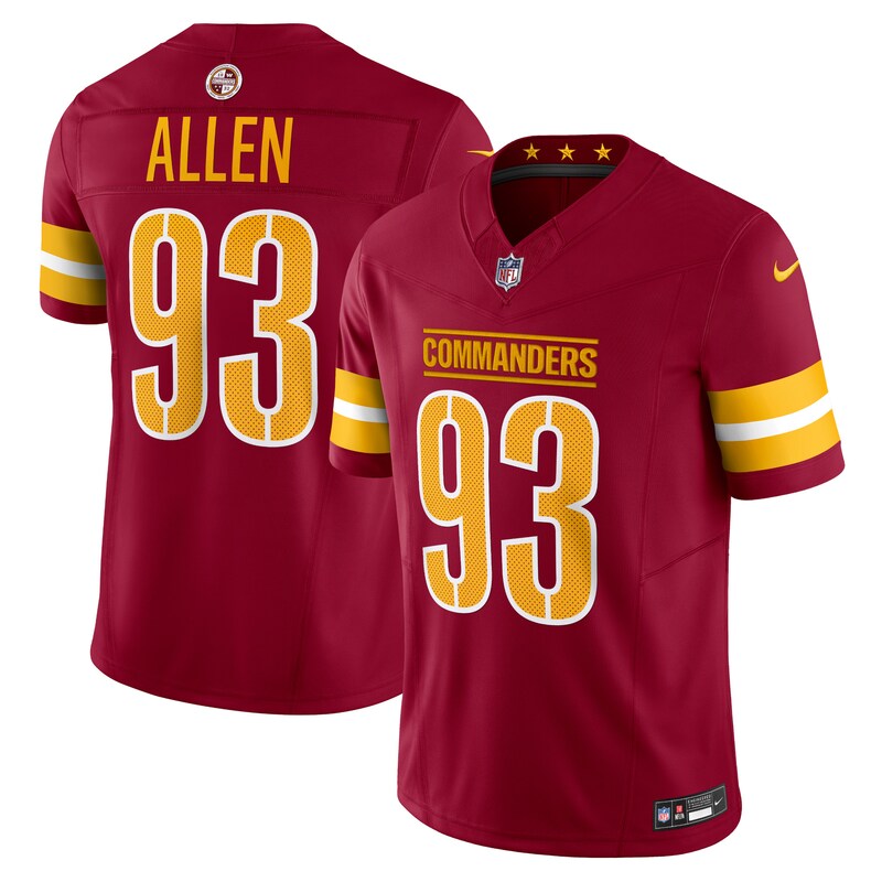 None Jonathan Allen Washington Commanders Great Value Fan Apparel