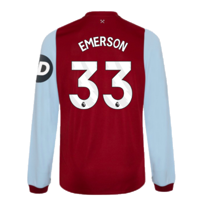 Anti-Odor 2023-2024 West Ham Home EPL Shirt - Superior Kids Kids#766