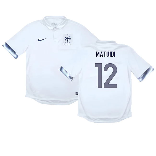 2012-2013 France Football Team Away Kit (Matuidi 12)