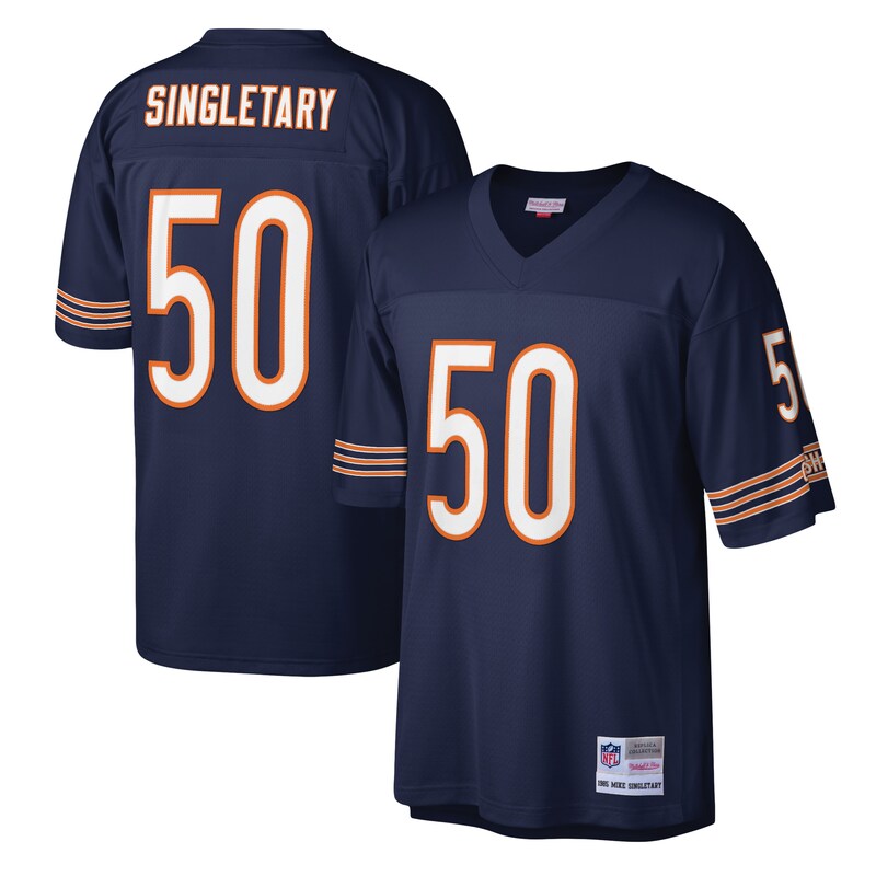 None Mike Singletary CHI Bears Modern Pro-Level Jersey Game Day Wear