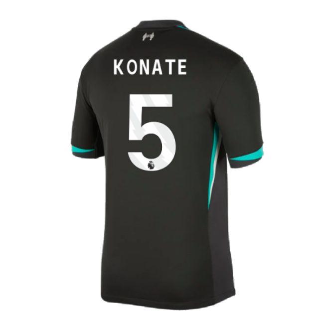 Match Quality True Liverpool Konate #5 2024-2025 Season Jersey Tact...