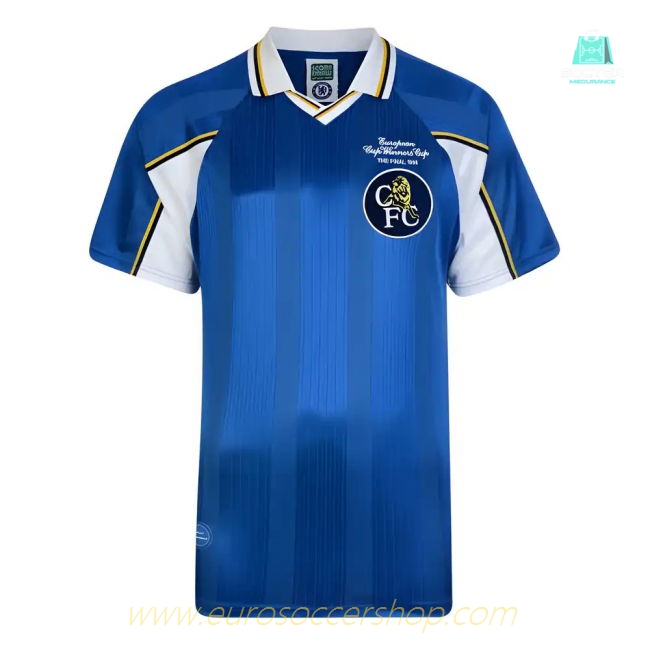 Score Draw Chelsea 1998 Home Shirt (Zola 25)