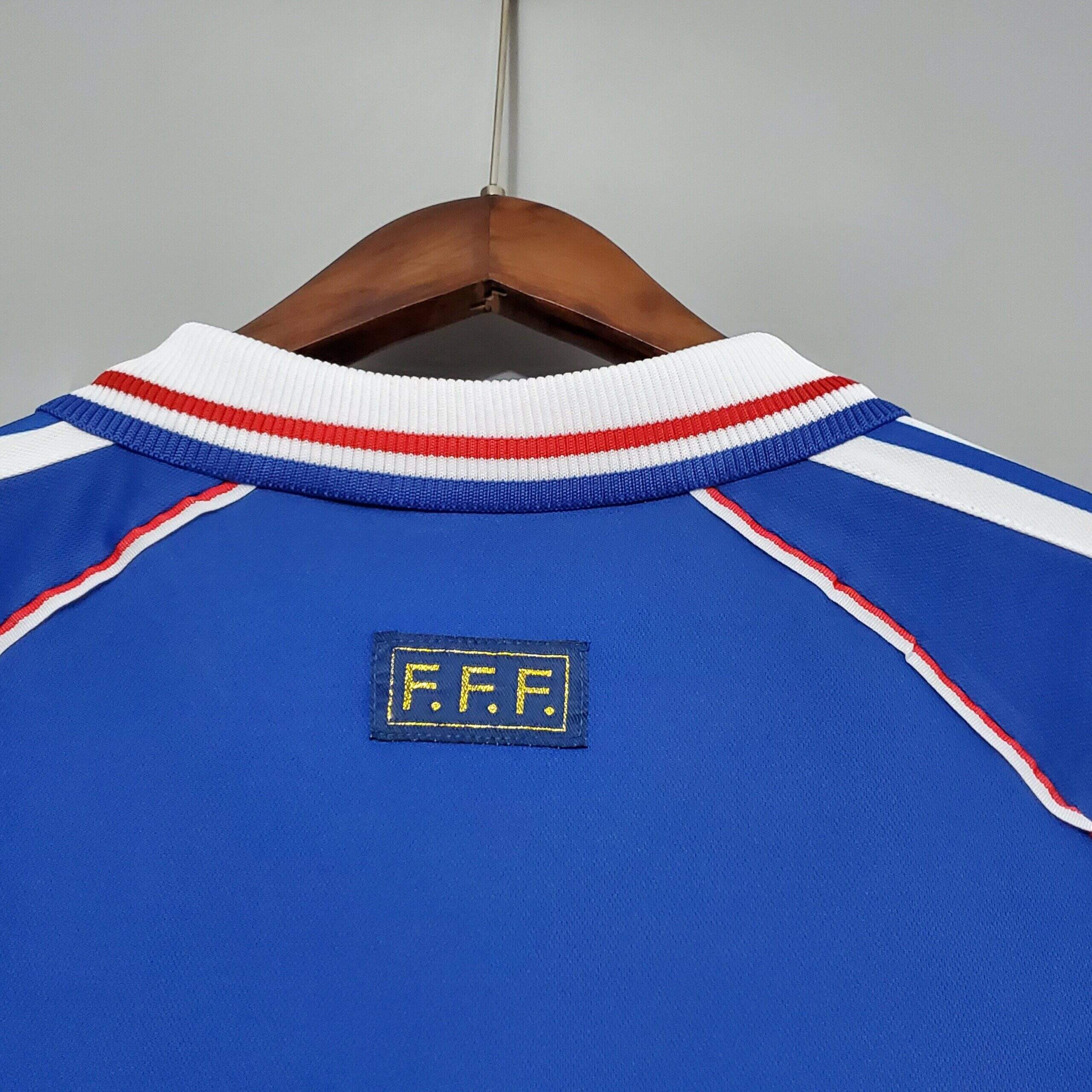 Cheap 1998 France home retro kit