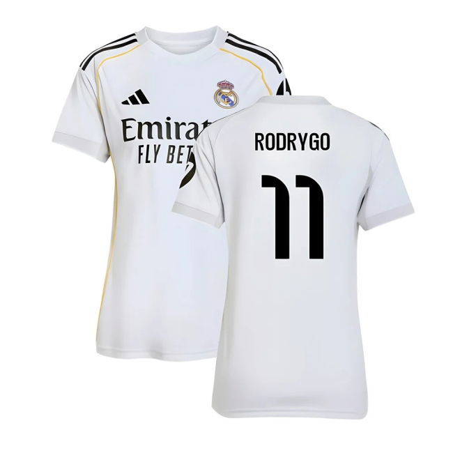 Real Madrid 2025-2026 Home Jersey - Womens #15