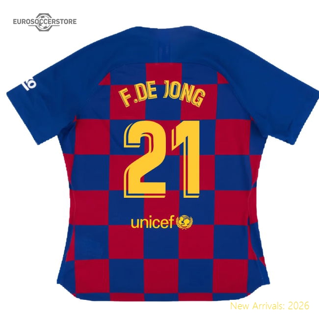 2024-2025 Football Womens Stylish Jersey F.de Jong Performance Fabric