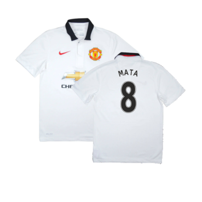 Authentic Manchester United 2014-15 Away Shirt (very Good) (mata 8)