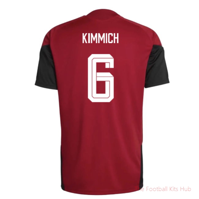 2026-2027 Germany Training Jersey (Red) (Kimmich 6)