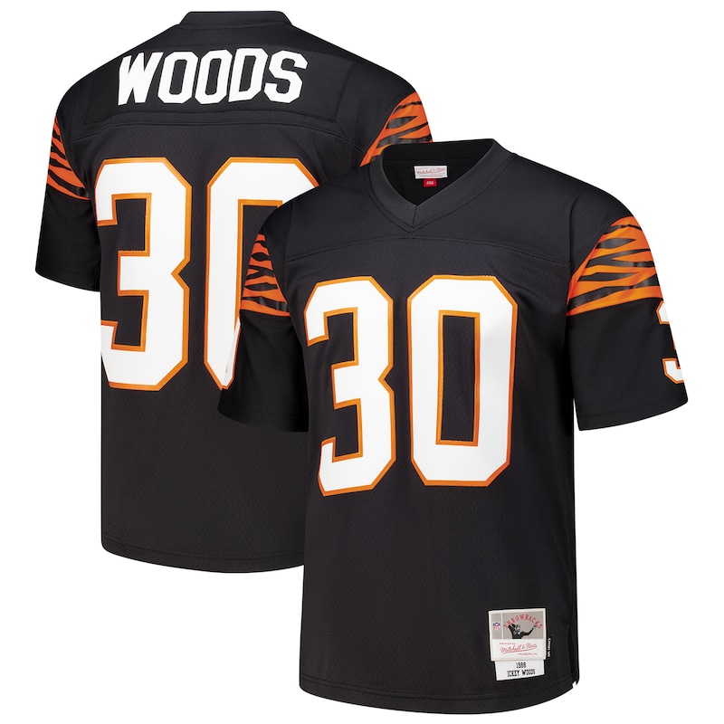 None Ickey Woods Cincinnati Bengals Football Franchise Team Spirit ...