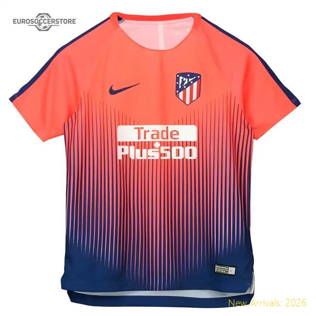 Trending 2018-2019 Atletico Madrid Nike Pre-Match Training Shirt (Bright Crimson) -