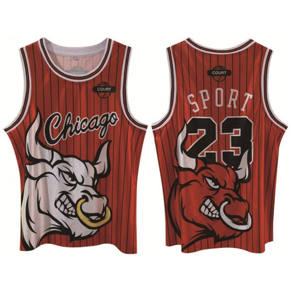 Chicago Bulls 23 Red Jersey - - Fan Favorite