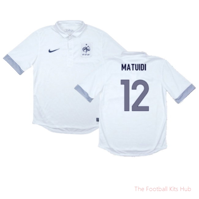 France 2012-13 Away Shirt (Excellent) (Matuidi 12)