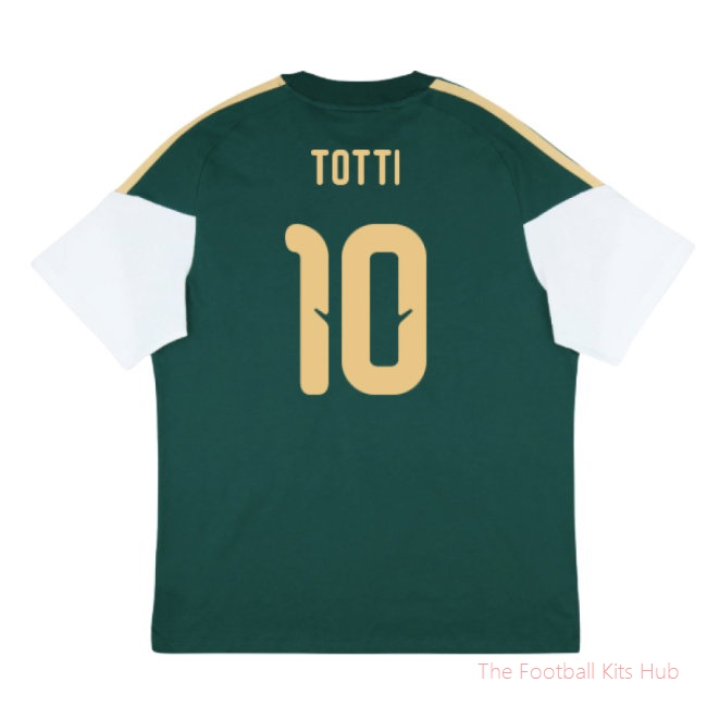 2026-2027 Italy Training Tee (Green) (Totti 10)