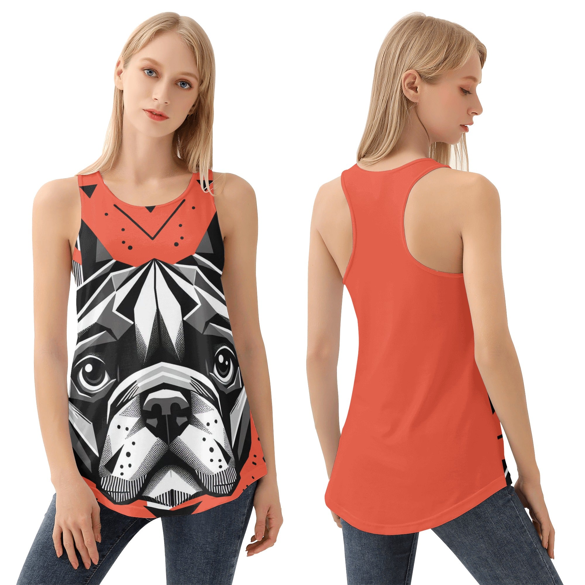 - Comfortable Women Tank Tops For French Bulldogs | Breed-optimized