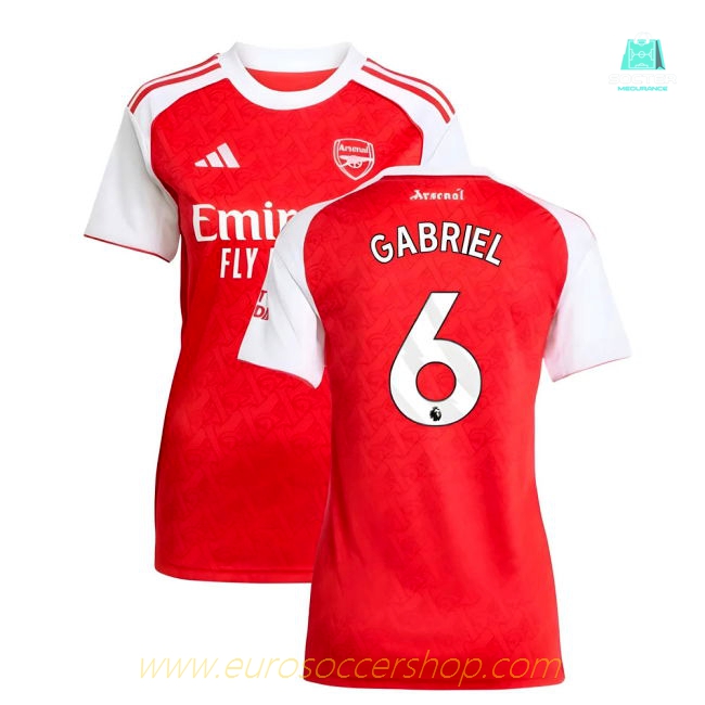 2025-2026 Arsenal Home Shirt (Womens) (Gabriel 6)