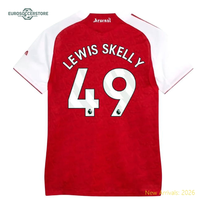 S Arsenal Female 2025 Home Jersey Shirt Football Fan Game Day For Football Football Fan Gear