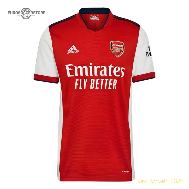 2021-2022 Arsenal Home Match-ready Jersey Umbro Pro Moisture-wicking