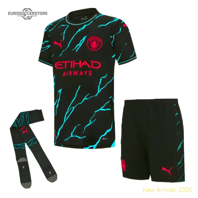 Man City Soccer Jerseys 2023 Third Jersey Shirt Football Fan Apparel