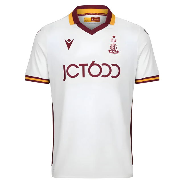 2023-2024 Bradford City Away Shirt | Sale Price | Discounted