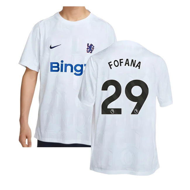 Latest Chelsea Home Soccer Jersey 2025-2026 (Fofana 29)