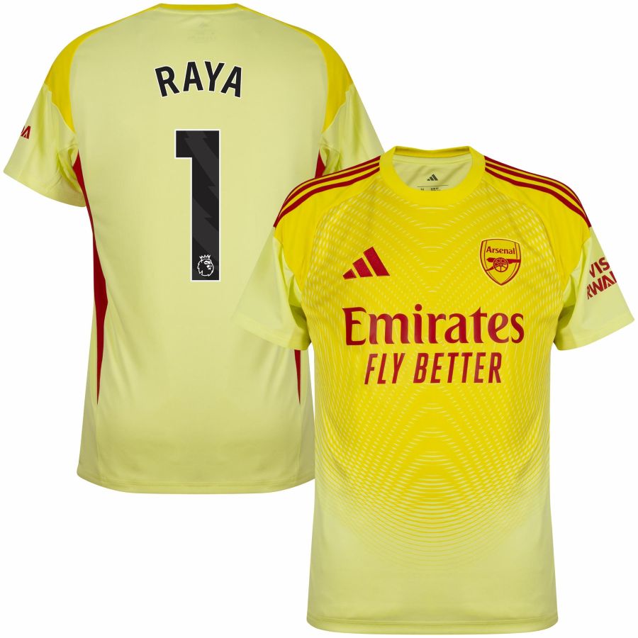Arsenal Home Goalkeeper Shirt 2025-2026 Raya