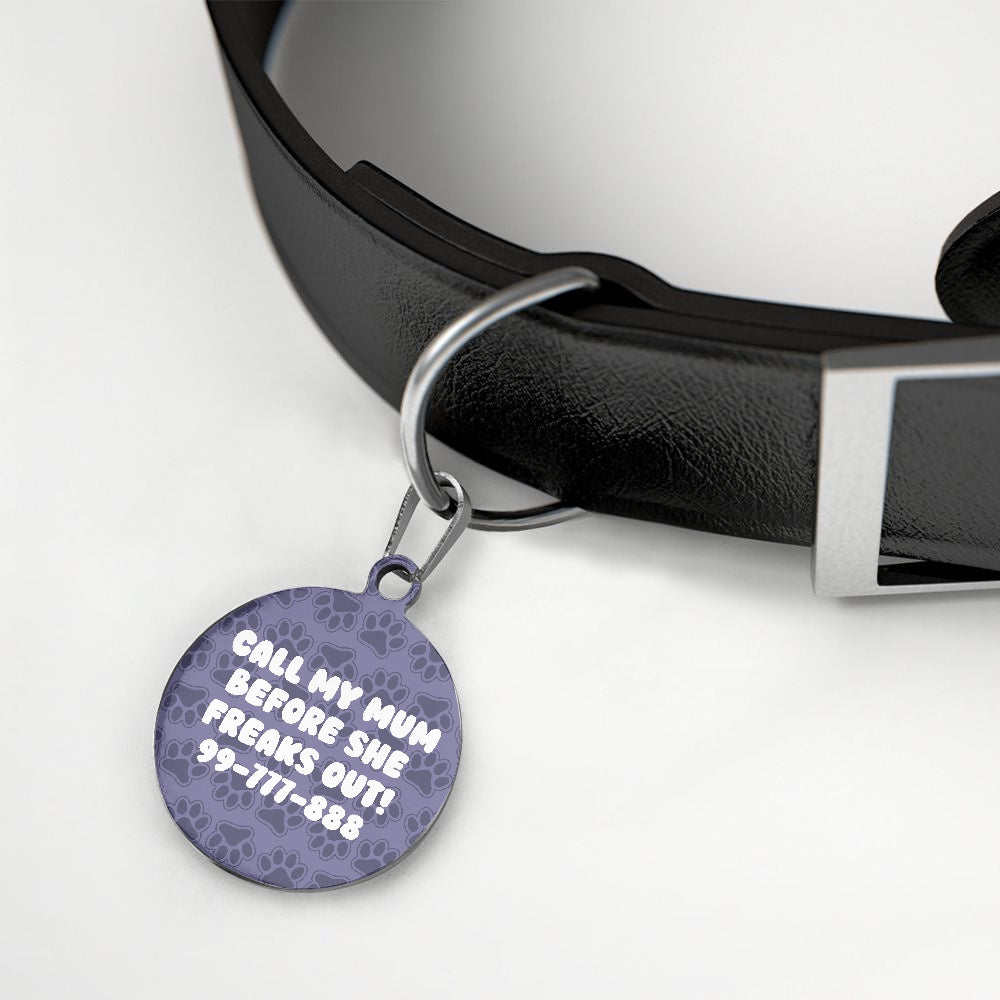 My Mum - Comfortable Custom Double-sided French Bulldog Tag Outdoor Use