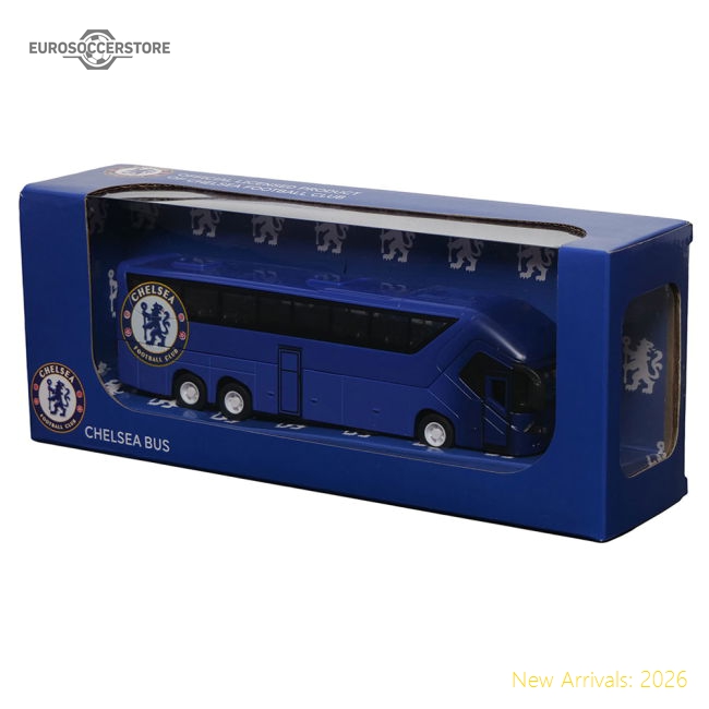Premium Chelsea Fc Diecast Team Bus - Premium Quality Football