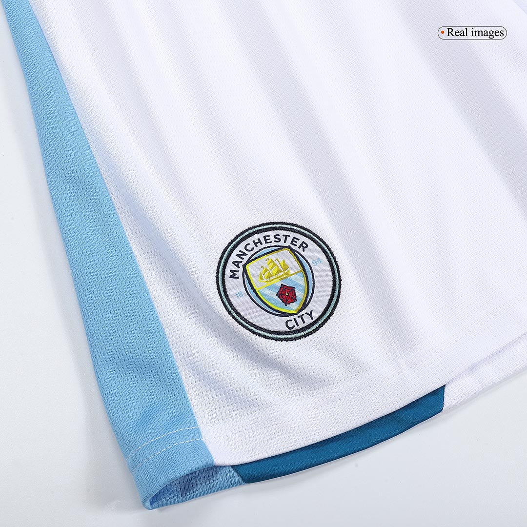 Manchester City Home Soccer Shorts 2023/24 Authentic Kit