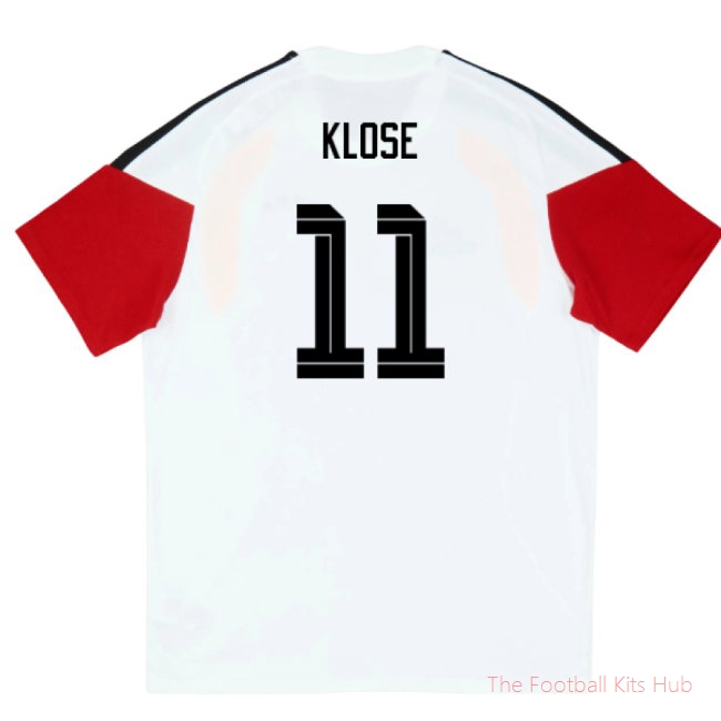2026-2027 Germany Training Tee (White) - Kids (Klose 11)