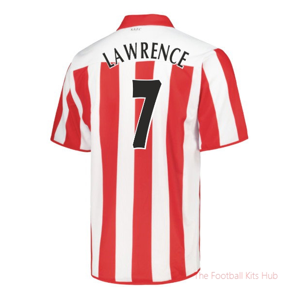 Breathable Sunderland 2004-2005 Home Shirt (Lawrence 7)