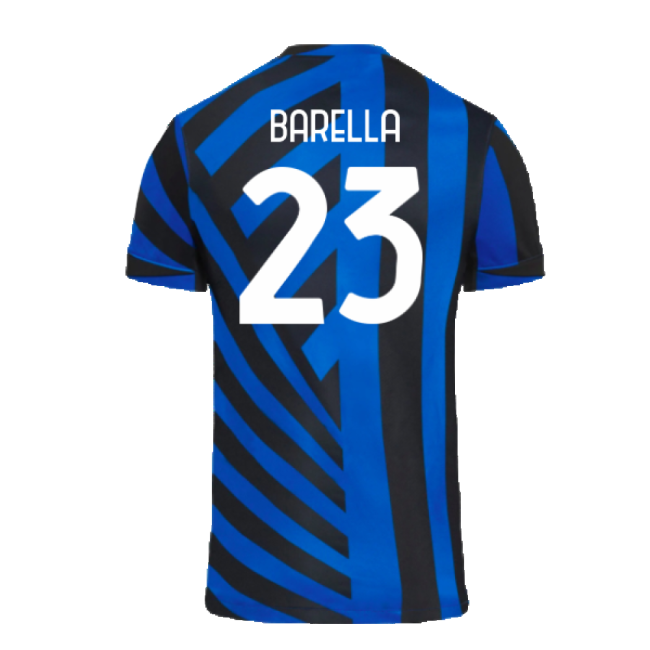 Official Home Inter Milan Barella Jersey 2024-2025 Lightweight